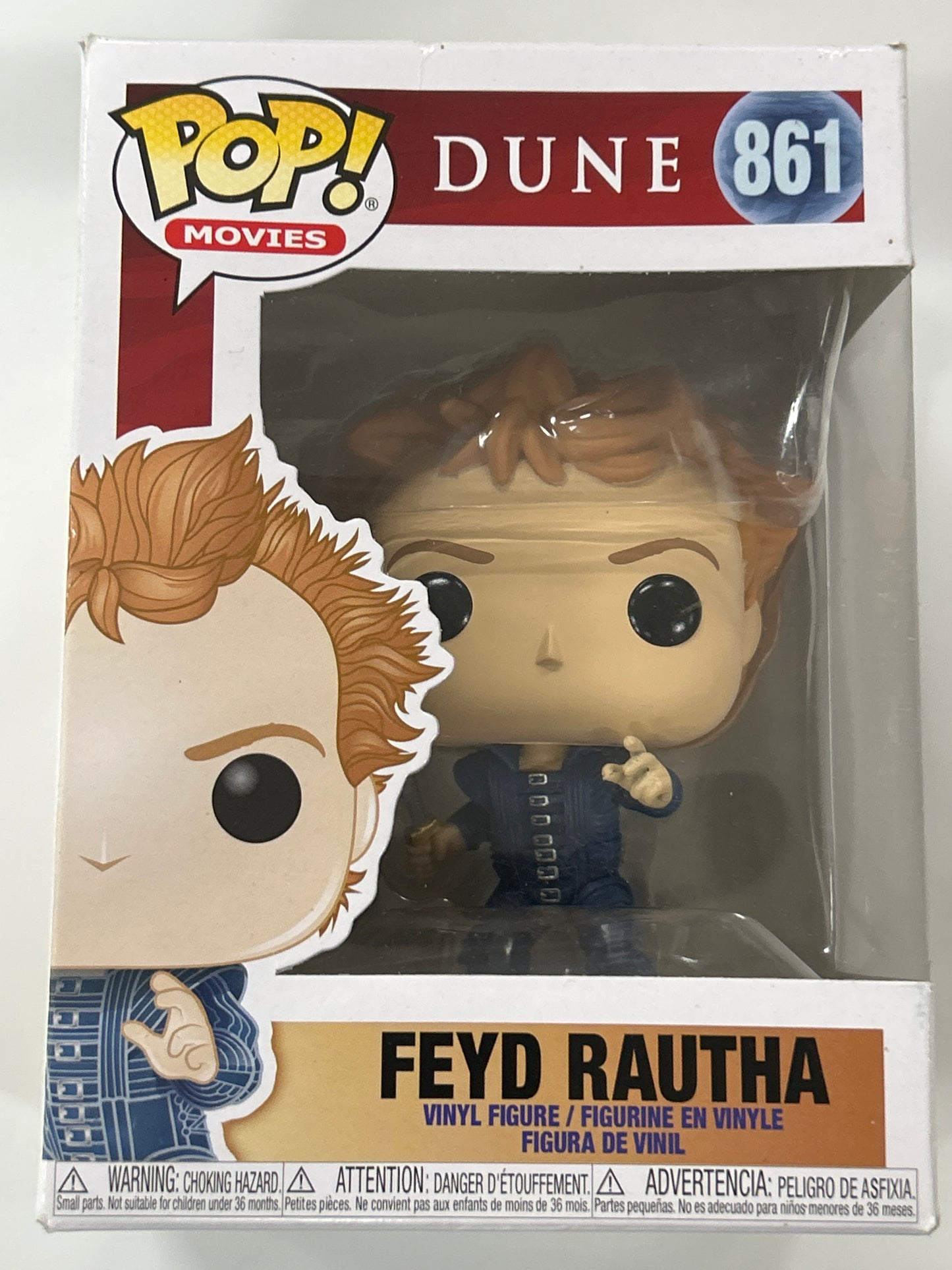 FUNKO POP DUNE FEYD RAUTHA MODERATE CONDITION