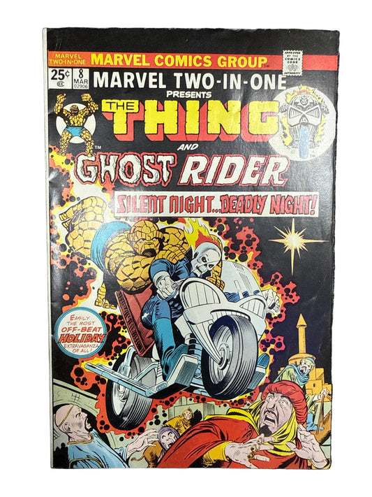 MARVEL two in one PRESENTS THE THING IN GHOST RIDER #8