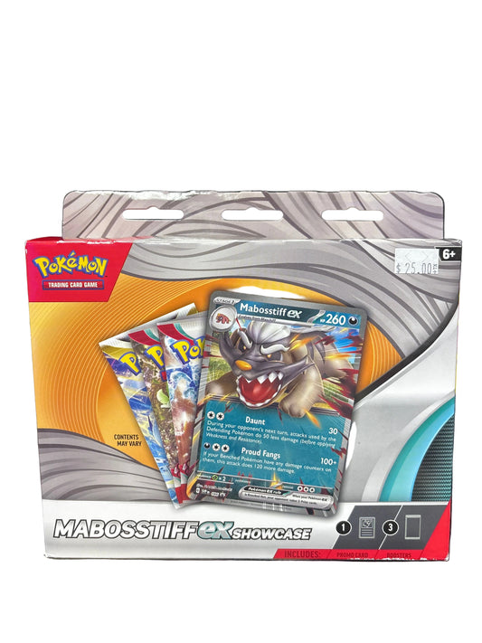 POKEMON MABOSSTIFF EX SHOWCASE BOX