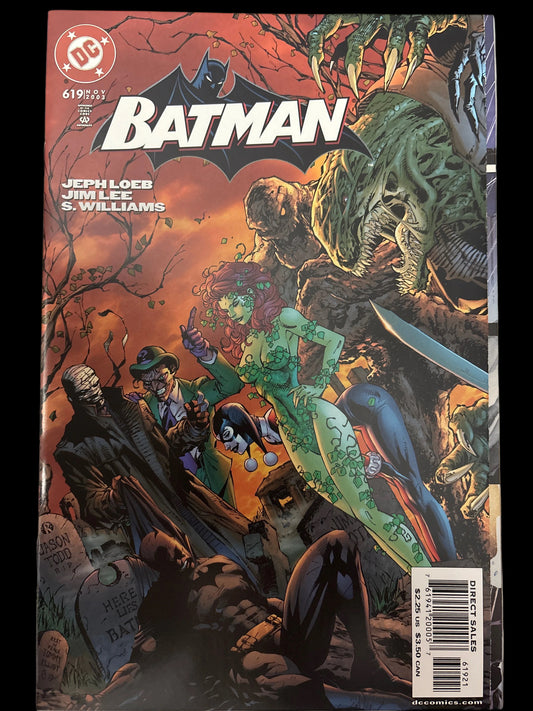 DC BATMAN #619 JIM LEE VILLAN VARIANT
