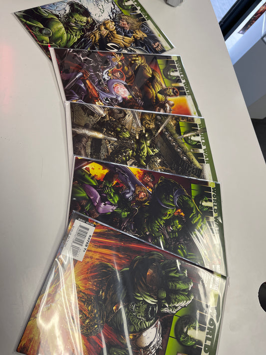 MARVEL-WORLD WAR HULK 1-5