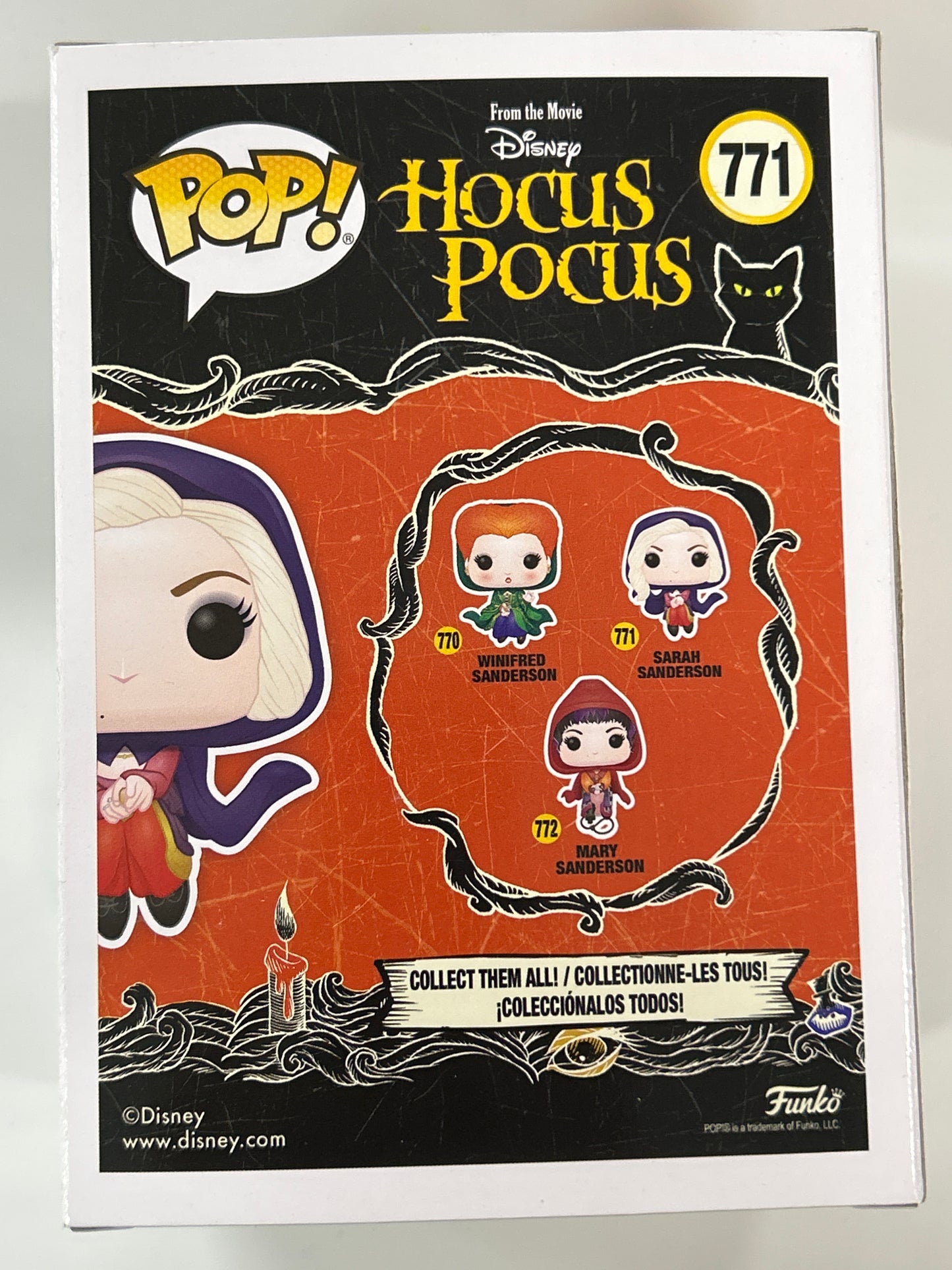 FUNKO POP HOCUS POCUS SARAH SANDERSON GREAT CONDITION