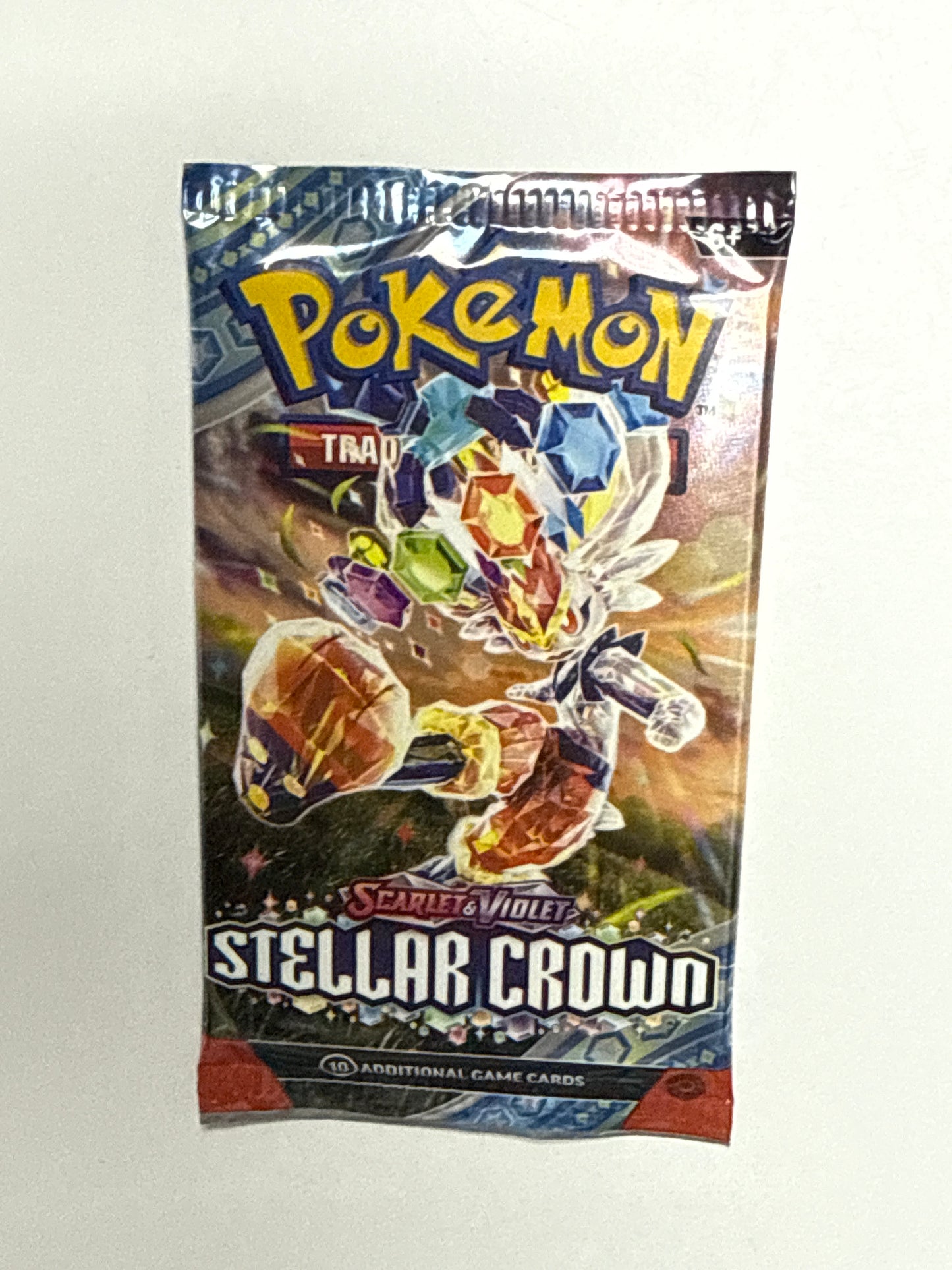POKEMON TCG SCARLET AND VIOLET STELLAR CROWN BOOSTER PACK