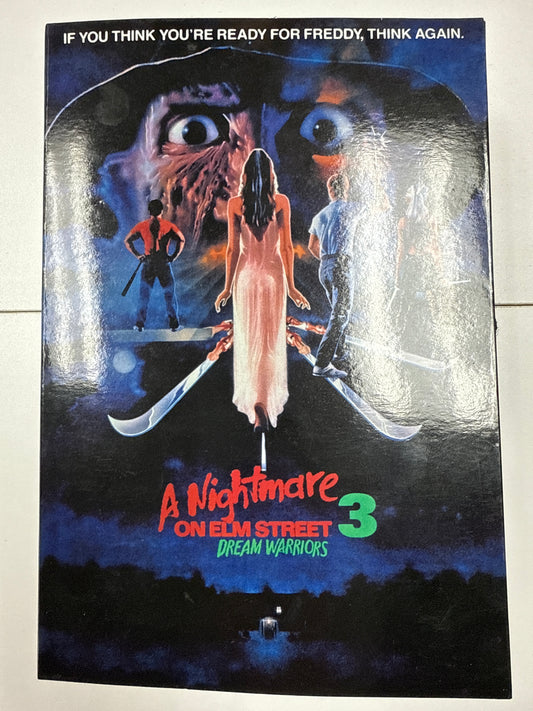NECA FREDDY KRUEGER ""Nightmare Elm Street 3"" ARTICULATED 18CM HIGH,7"".
