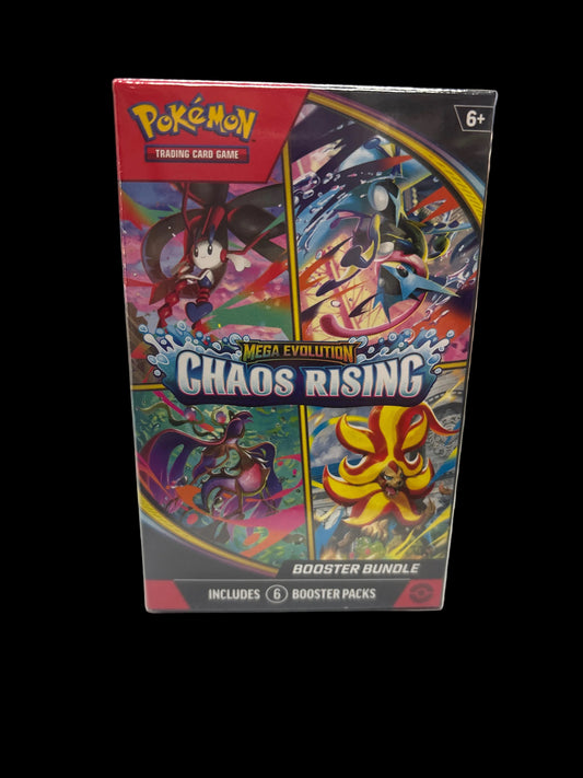POKEMON MEGA EVOLUTION CHAOS RISING BOOSTER BUNDLE