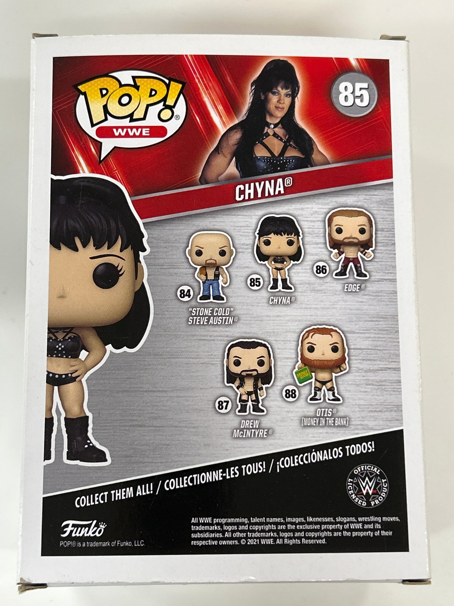 FUNKO POP WWE CHYNA GREAT CONDITION