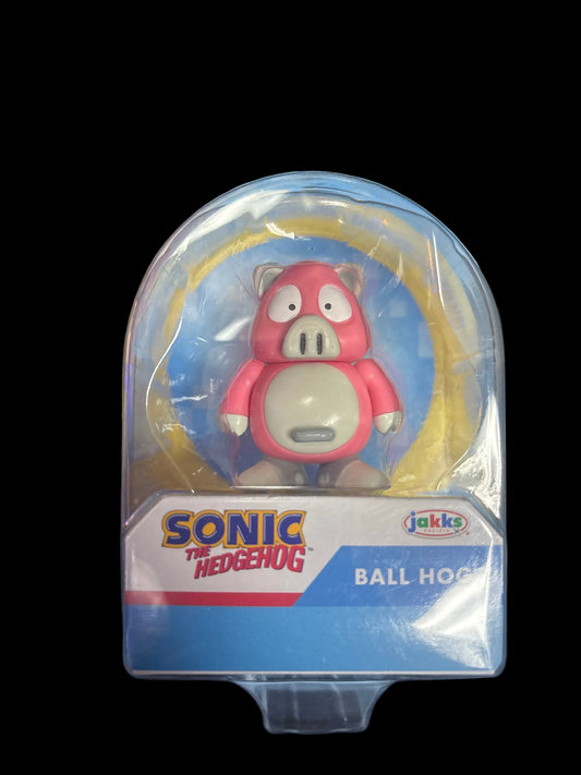 SEGA JAKKS SONIC THE HEDGEHOG BALL HOG FIGURE