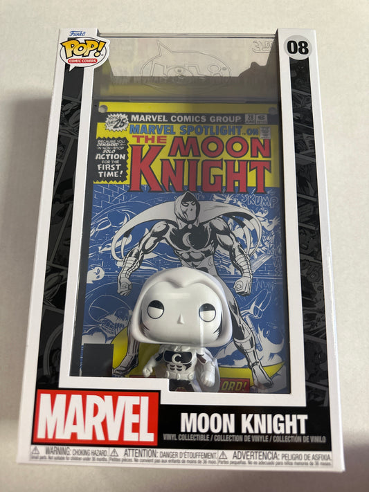 MARVEL MOON KNIGHT COMIC COVER FUNKO #08 (2022, EXCELLENT CONDITION)