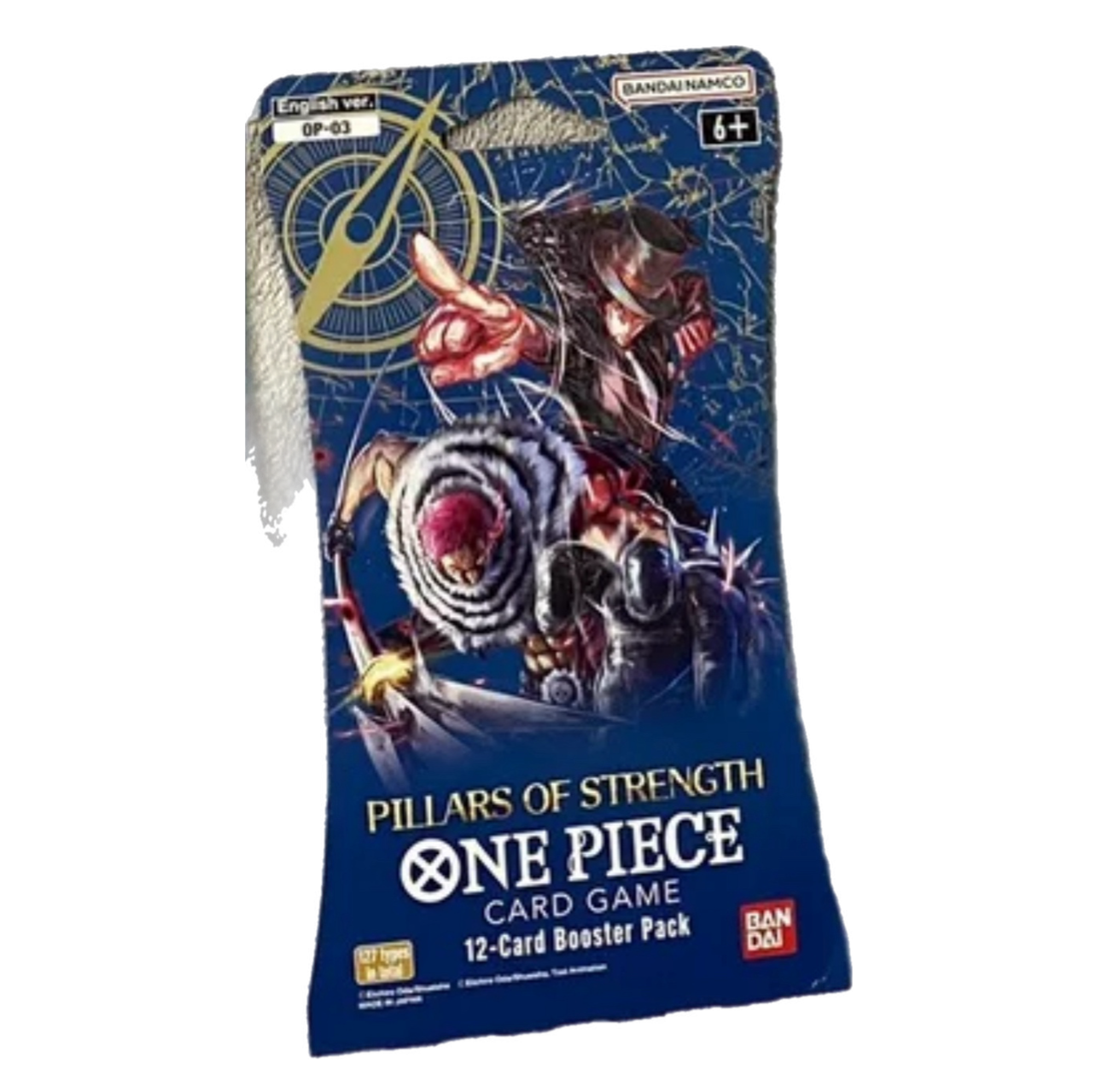 Bandai One Piece Card Game Pillars Of Strength Booster Pack Sleeve