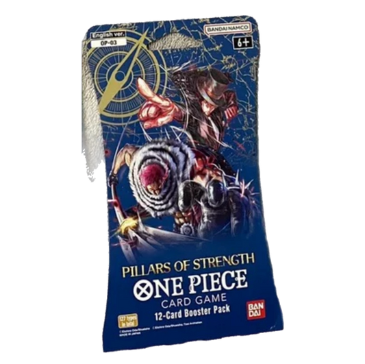 Bandai One Piece Card Game Pillars Of Strength Booster Pack Sleeve