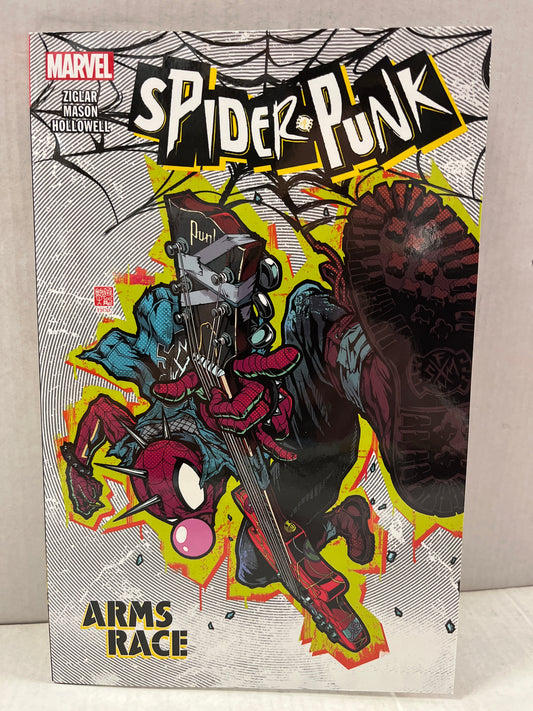 SPIDER-PUNK ARMS RACE TPB (2024, SOFT COVER MARVEL TRADE) BRAND NEW!