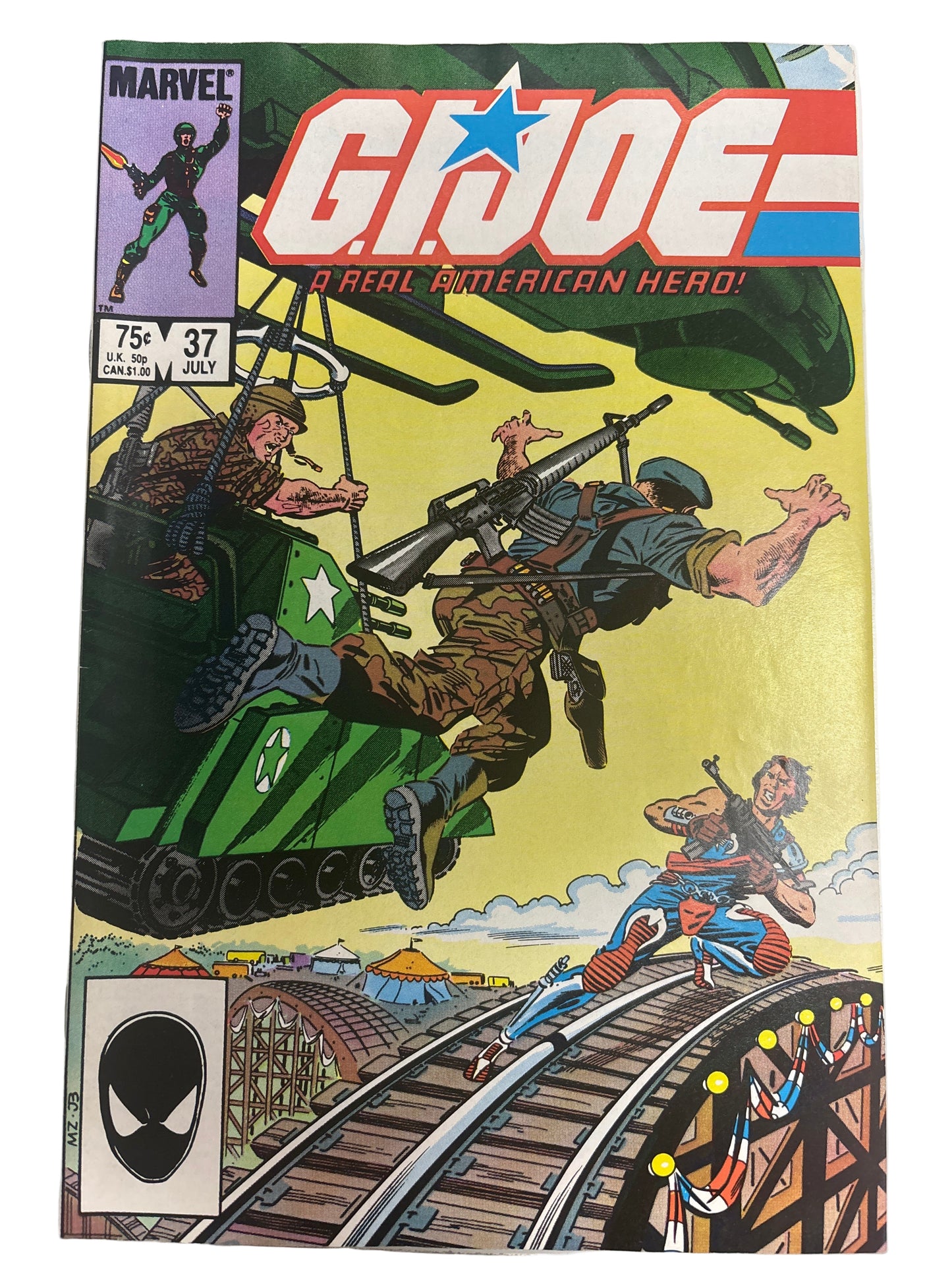 MARVEL COMICS GIJOE #37
