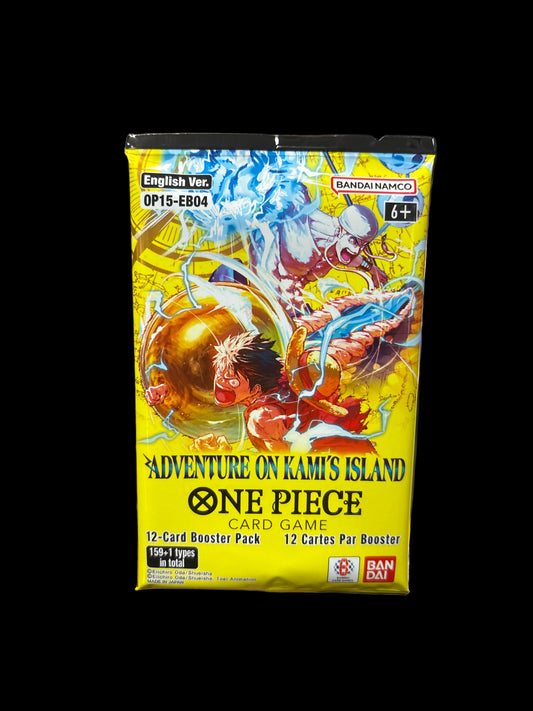 ONE PIECE ENGLISH VER ADVENTURE ON KAMIS ISLAND BOOSTER PACK OP15