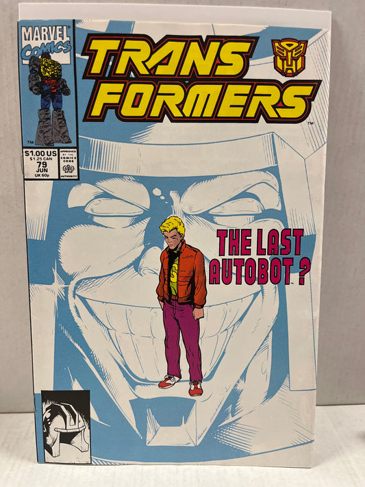 TRANSFORMERS #79 NM+/MINT GEM!! PENULTIMATE (1991, KEY ISSUE!) 1st APPEARANCE OF THE LAST AUTOBOT!