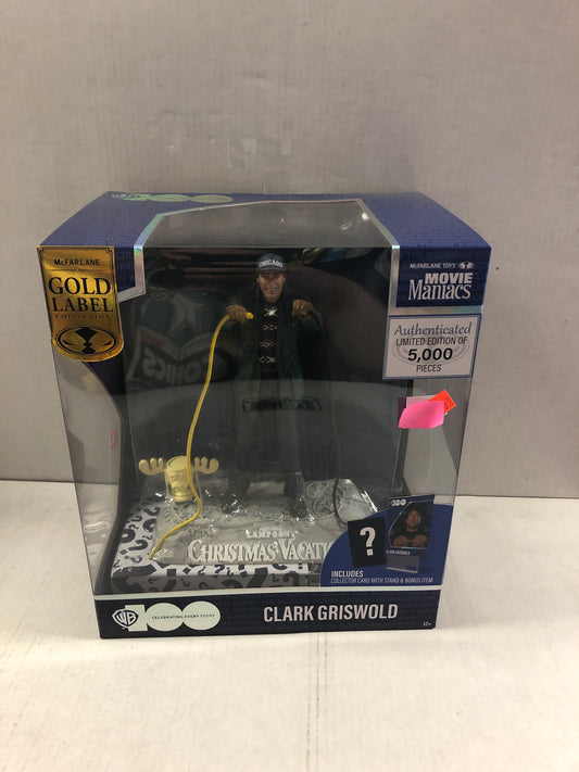MCFARLANE TOYS MOVIE MANIACS CLARK GRISWOLD LIMITED TO 5000 PIECES EXCELLENT CONDITION