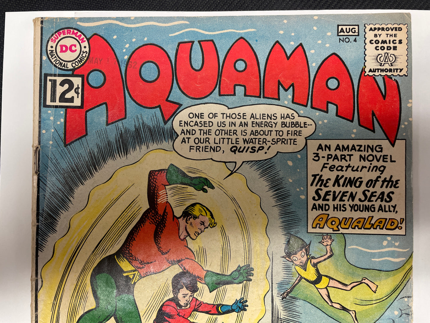 AQUAMAN #4 (1962 DC SILVER AGE NICK CARDY!) VG+
