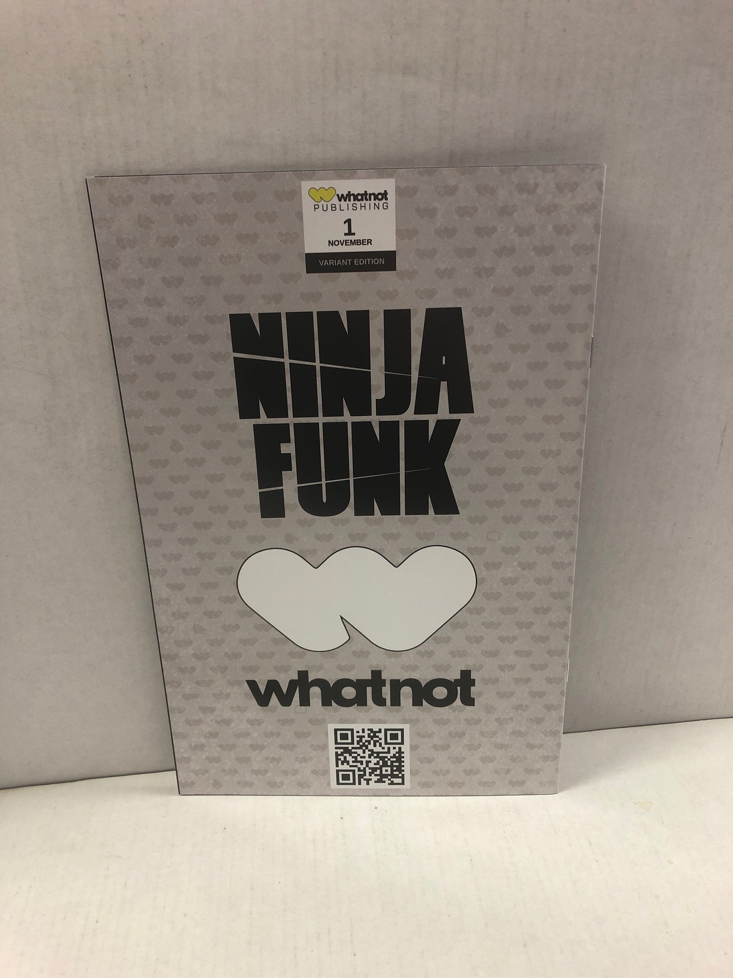 WHATNOT PUBLISHING NINJA FUNK 1 VIRGIN VARIANT SIGNED BY TYLER KIRKHAM WITH COA NM