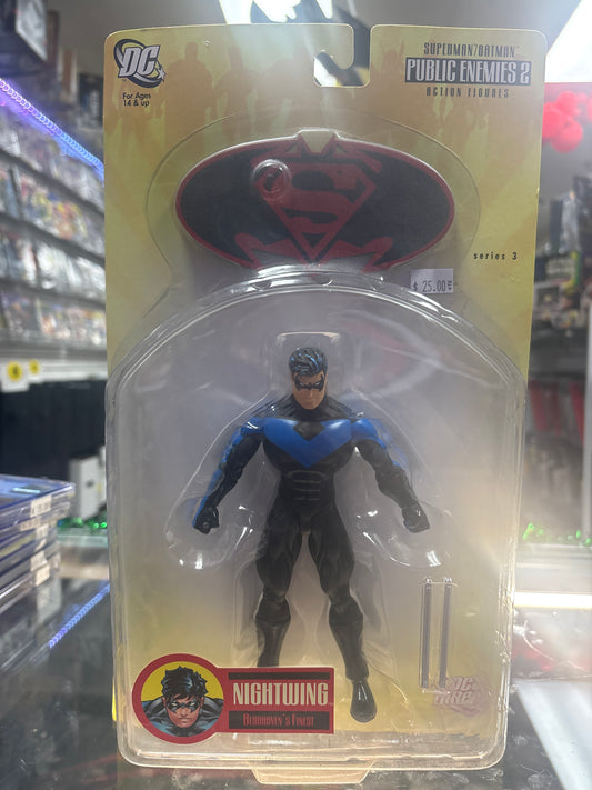 DC SUPERMAN/BATMAN PUBLIC ENEMIES 2 ACTION FIGURES NIGHTWING