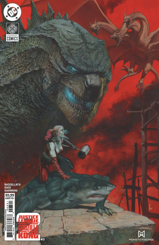 DC COMICS JUSTICE LEAGUE VS GODZILLA VS KONG 2 #3