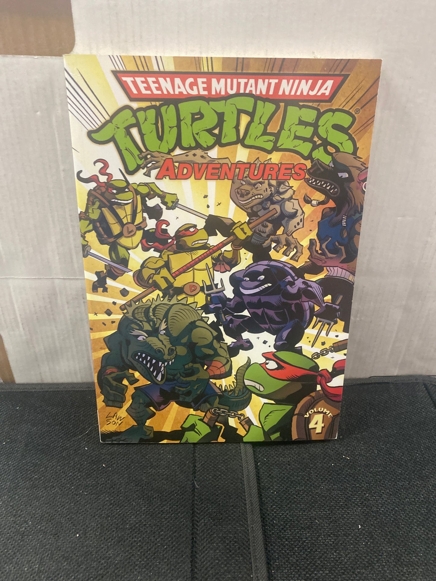 IDW PUBLISHING TEENAGE MUTANT NINJA TURTLES ADVENTURES VOLUME #4 (2013)