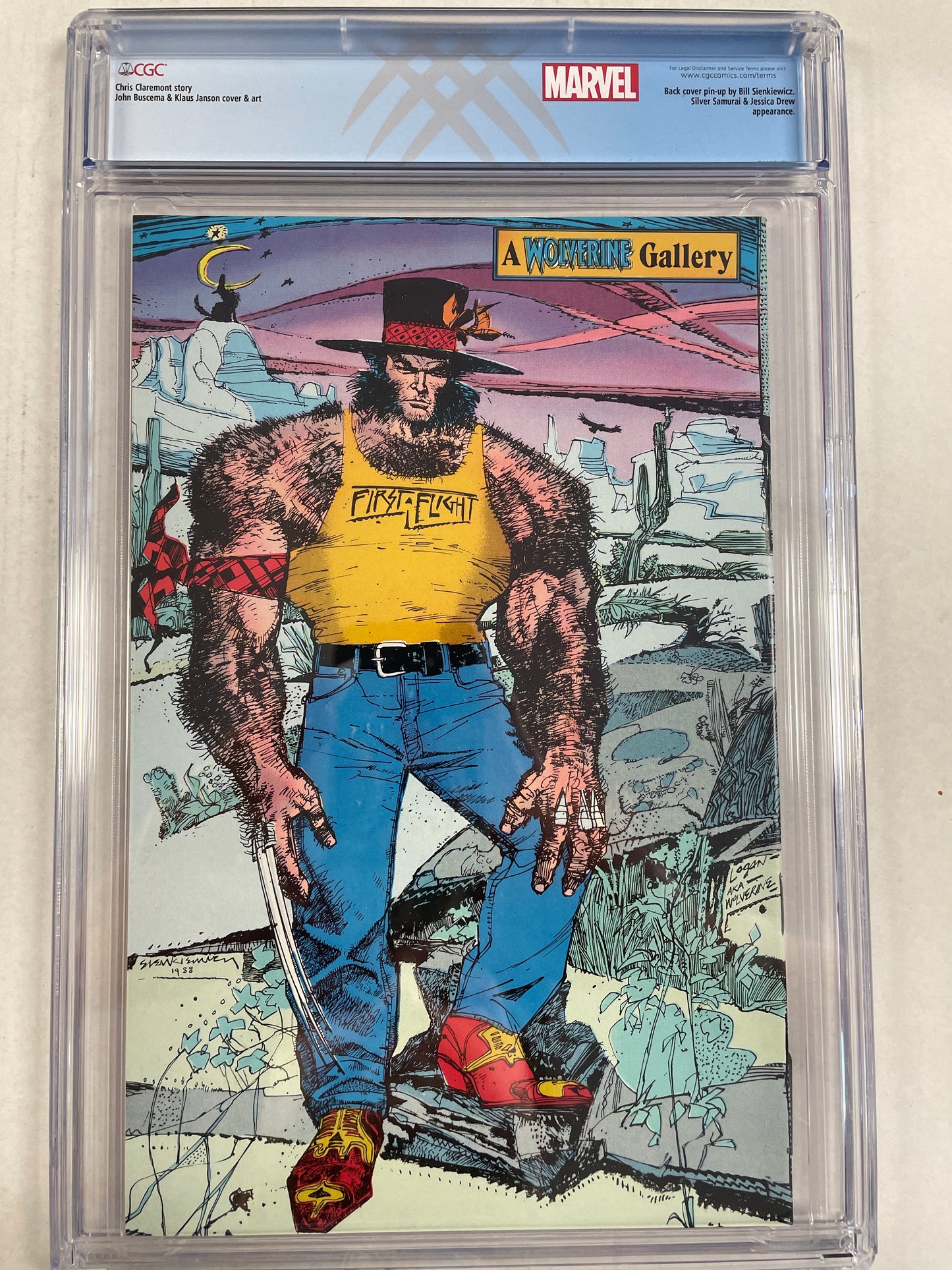 WOLVERINE #2 (1988) CGC 9.8 CUSTOM LABEL! 💎