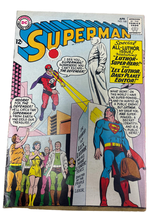 DC SUPERMAN #168