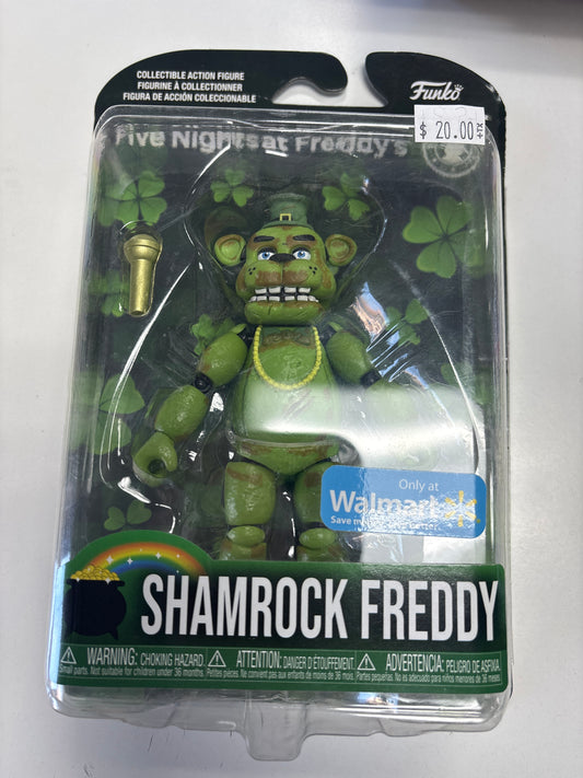 FUNKO COLLECTABLE ACTION FIGURE FIVE NIGHTS AT FREDDY’S SHAMROCK FREDDY