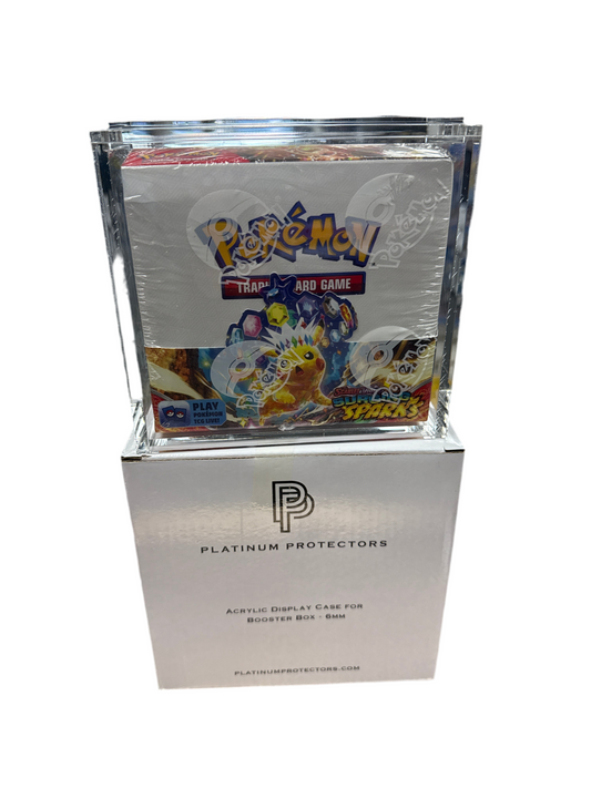 PLATINUM PROTECTORS ACRYLIC DISPLAY CASE BOOSTER BOX