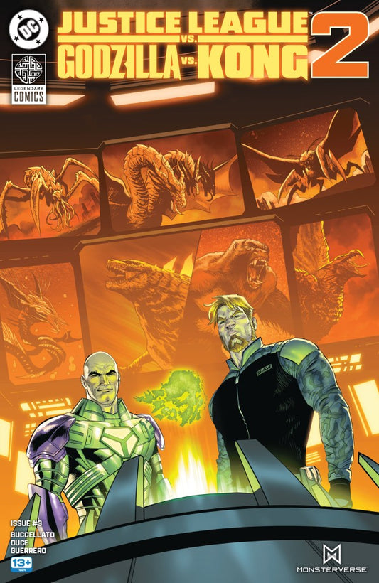 DC COMICS JUSTICE LEAGUE VS GODZILLA VS KONG 2 #3