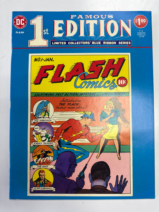 DC COMICS FAMOUS 1st EDITION NO. 1 JANUARY FLASH COMICS FACSIMILE GIANT SIZED