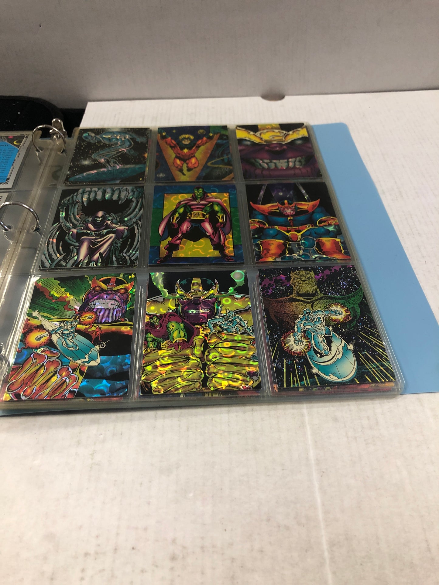 MARVEL TRADING CARDS SILVER SURFER SET FULL SET 1-72