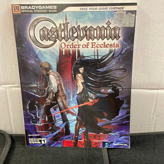 CASTLEVANIA ORDER OF ECCLESIA BRADYGAMES OFFICIAL STRATEGY GUIDE