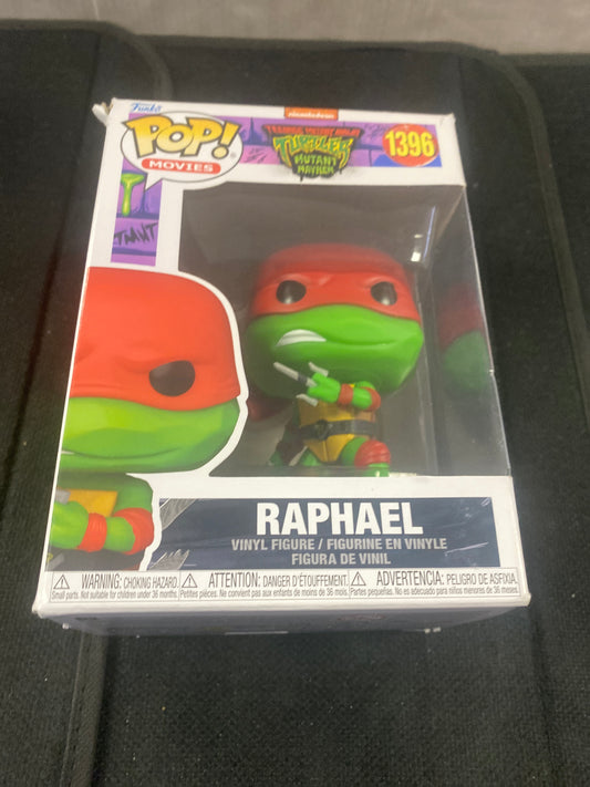 FUNKO POP MOVIES - TURTLES MUTANT MAYHEM #1396 RAPHAEL