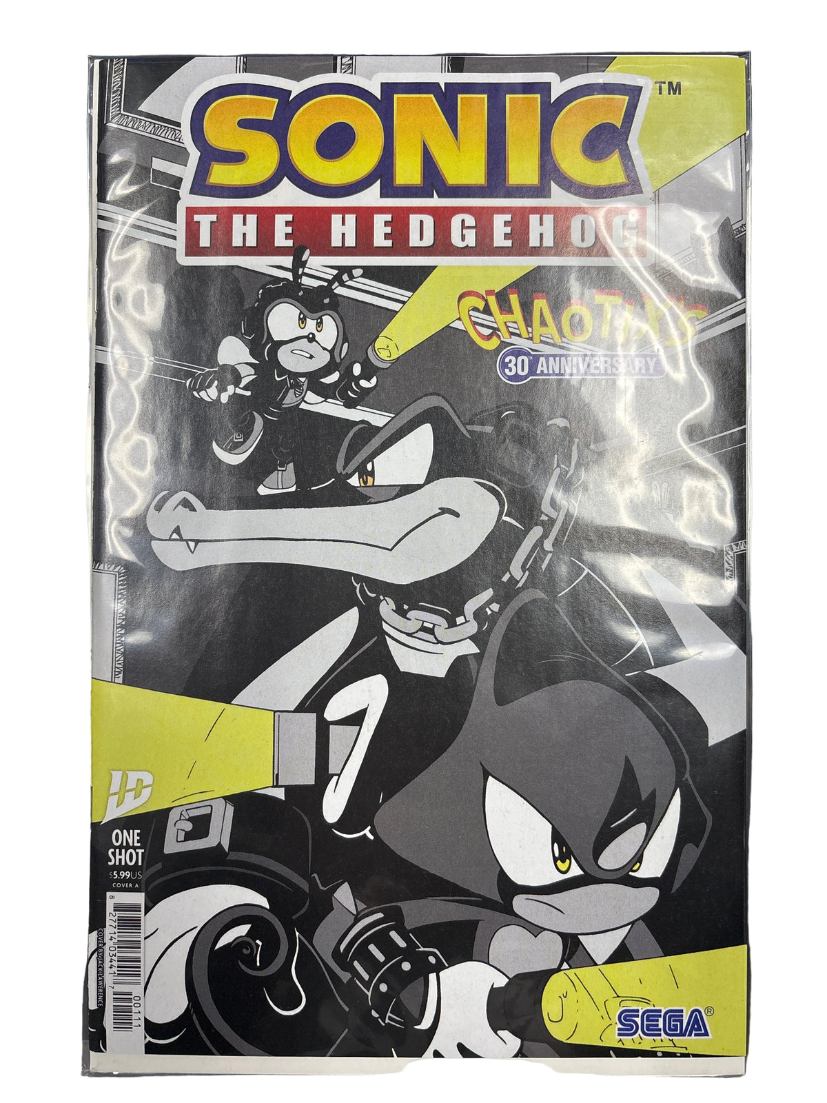 SONIC THE HEDGEHOG CHAOTIX’S 30TH ANIVERSARY COVER A 10/25