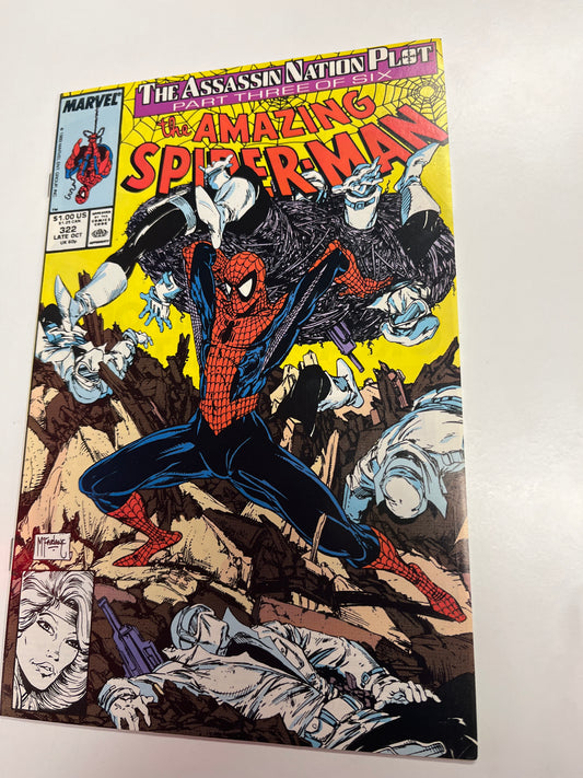MARVEL-THE AMAZING SPIDER-MAN 322 LATE OCT.
