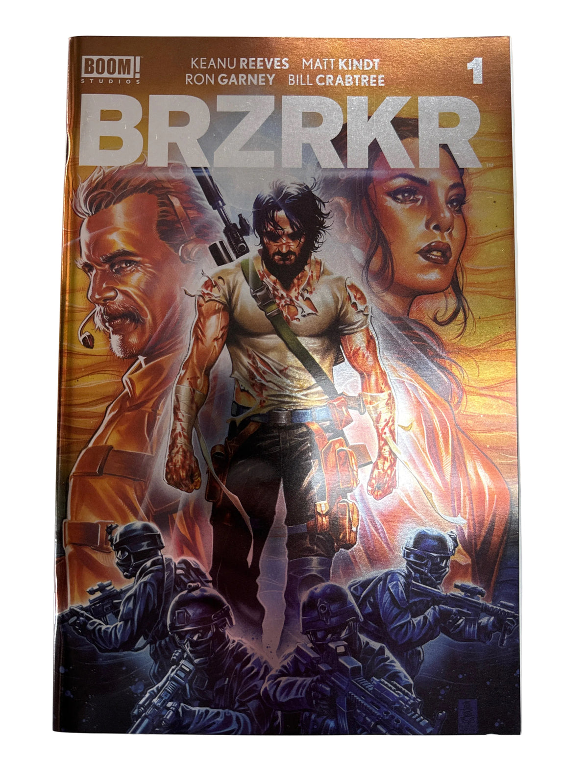 BOOM STUDIOS BRZRKR #1 FOIL