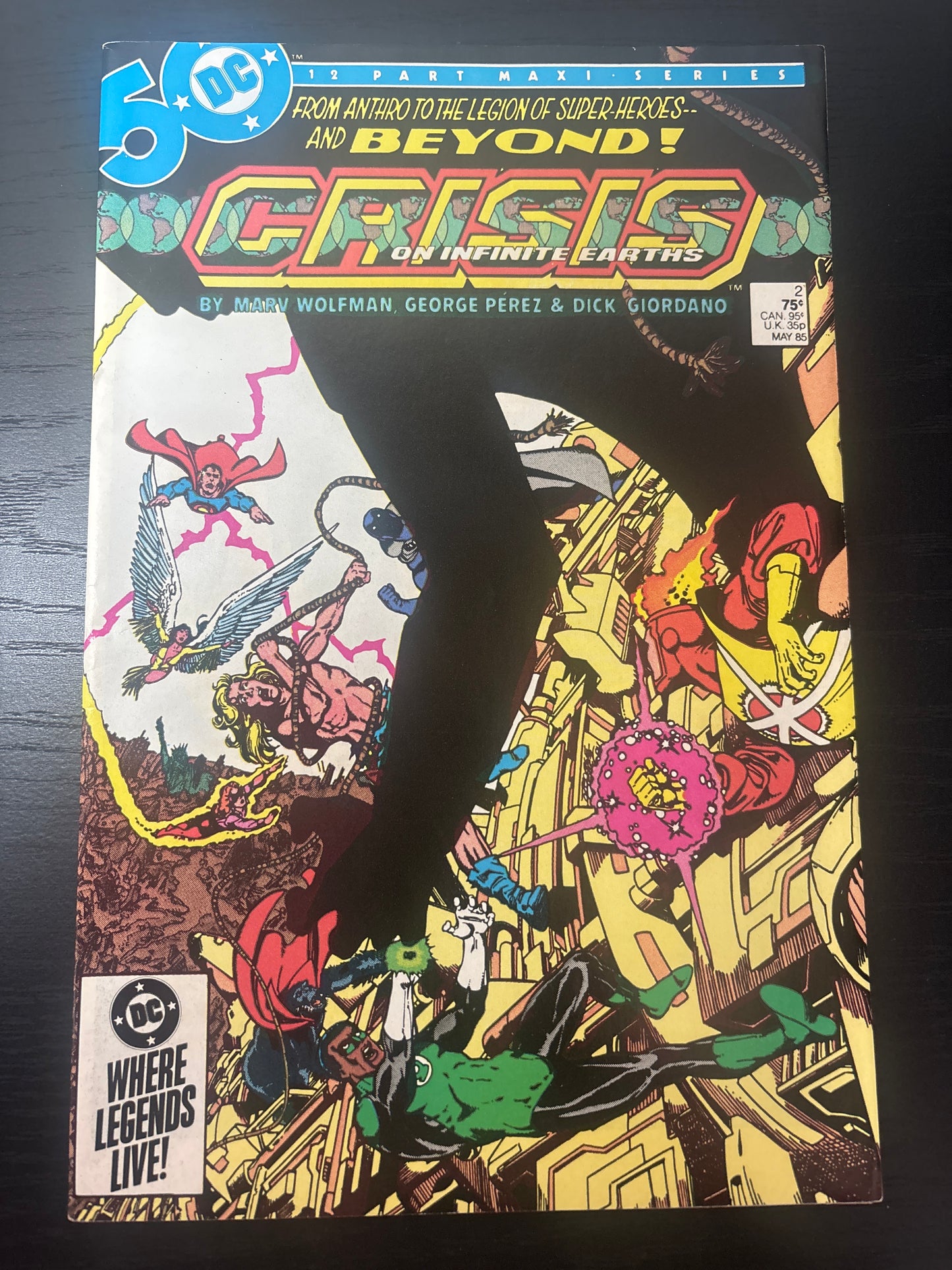 DC CRISIS ON INFINITE EARTHS #2