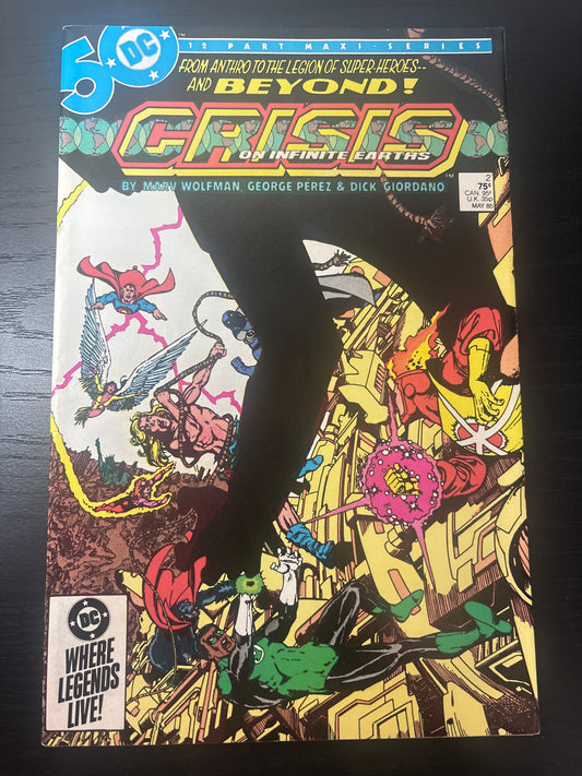 DC CRISIS ON INFINITE EARTHS #2