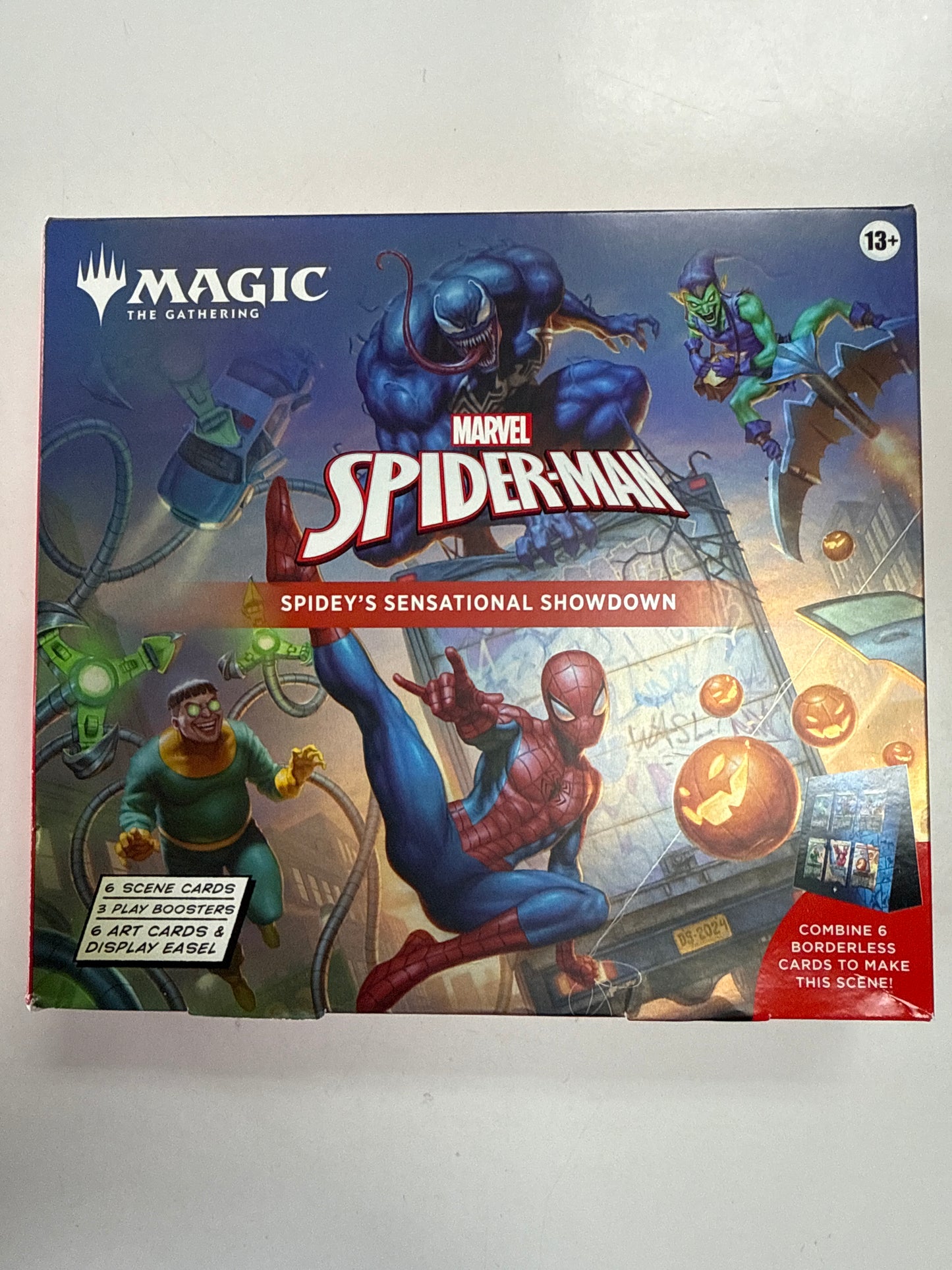 MAGIC THE GATHERING MARVEL SPIDER-MAN SPIDEYS SENSATIONAL SHOWDOWN COLLECTION BOX