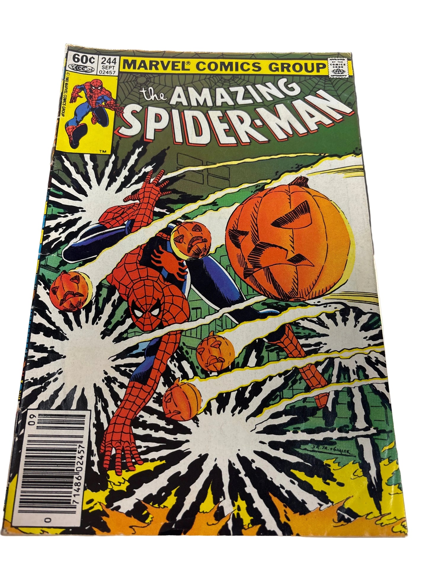 MARVEL COMICS GROUP THE AMAZING SPIDER-MAN #244