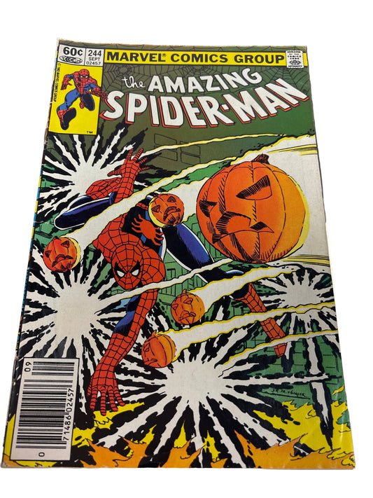 MARVEL COMICS GROUP THE AMAZING SPIDER-MAN #244