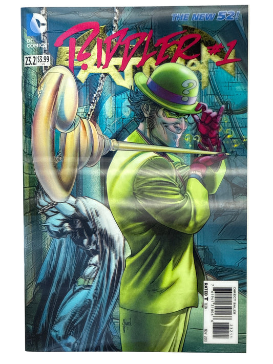 DC COMICS NEW 52 RIDDLER # 1 LENTICULAR COVER FANTASTIC CONDITION