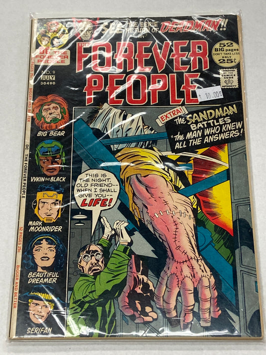 DC COMICS THE FOREVER PEOPLE NO. 9