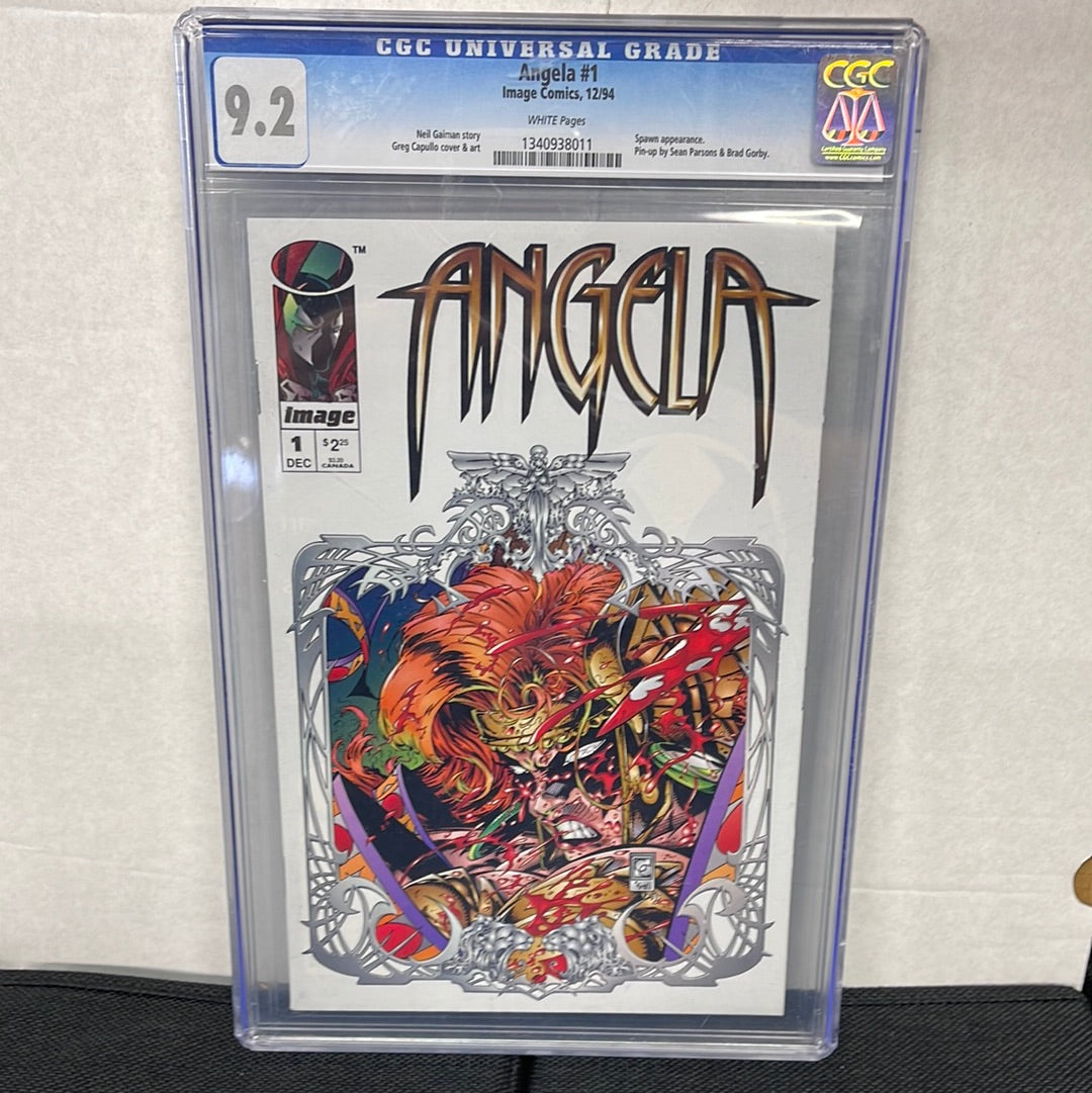 IMAGE COMICS ANGELA #1 CGC 9.2