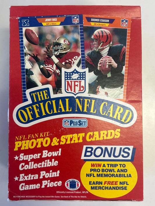 NFL PRO SET 1989 SERIES 1 CARD PACKS