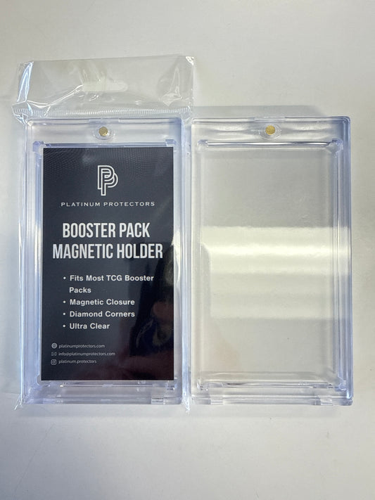 PLATINUM PROTECTORS BOOSTER PACK MAGNETIC HOLDER TCG