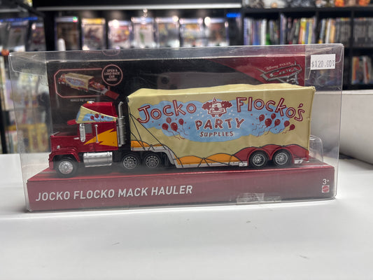 MATTEL DISNEY CARS JOCKO FLOCKO MACK HAULER