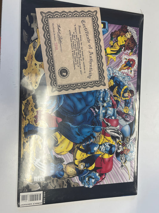X-MEN 30TH ANNIVERSARY HOLOGRAM SET FIFTEEN HUNDRED COPIES WITH CERTIFICATE OF AUTHENTICITY