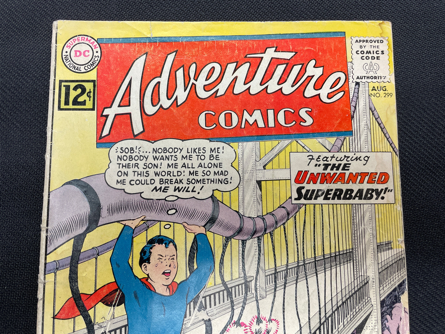 ADVENTURE COMICS #299 (1962, 1st GOLD KRYPTONITE)