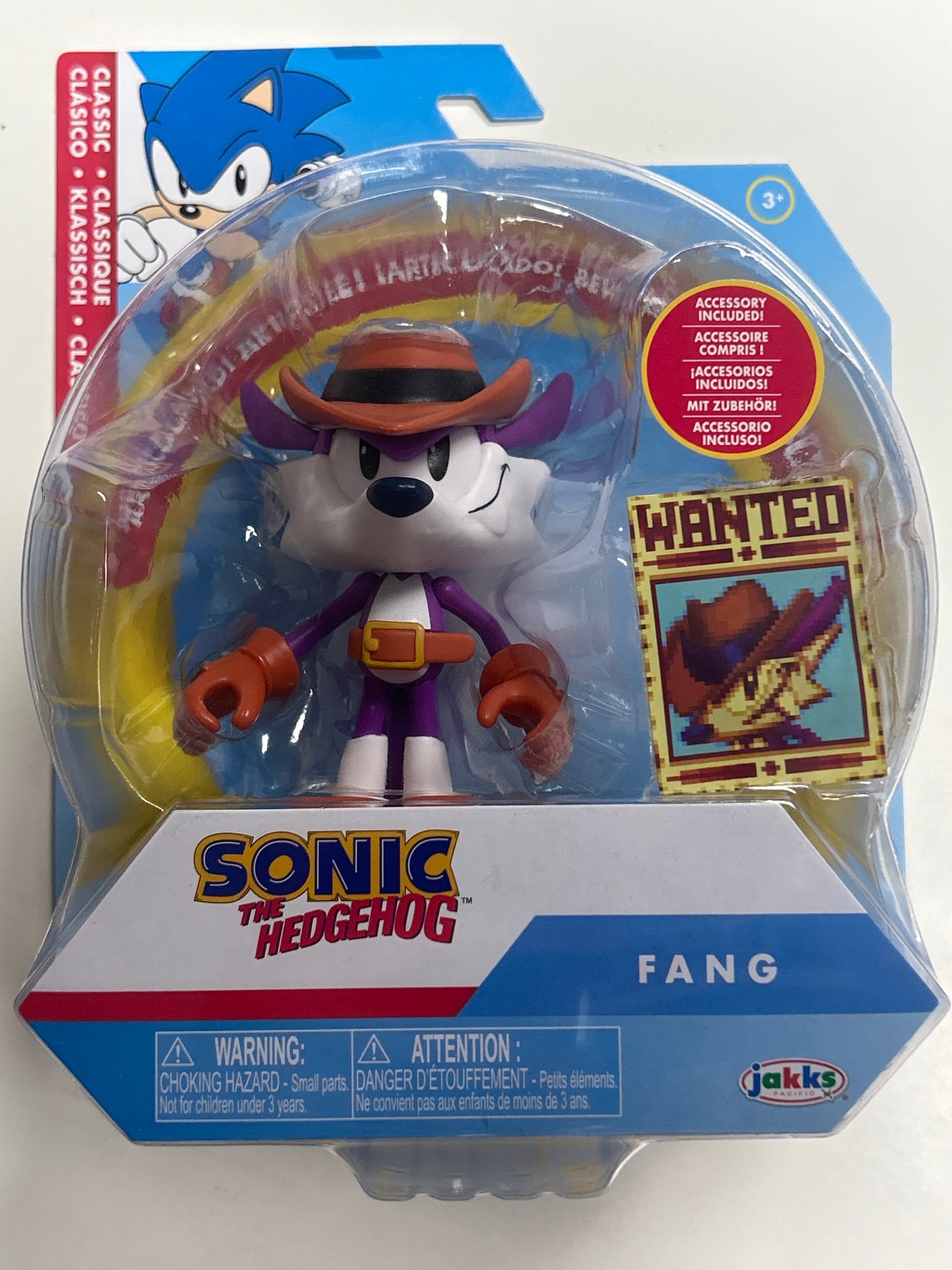 JAKKS PACIFIC SONIC THE HEDGEHOG FANG (2024)